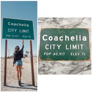 Coachella Festival Photo Prop